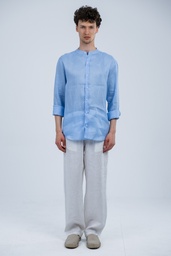 Seabreeze Mandarin Collar Shirt 