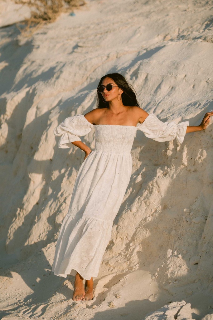 Mediterranean Embriodery Dress 