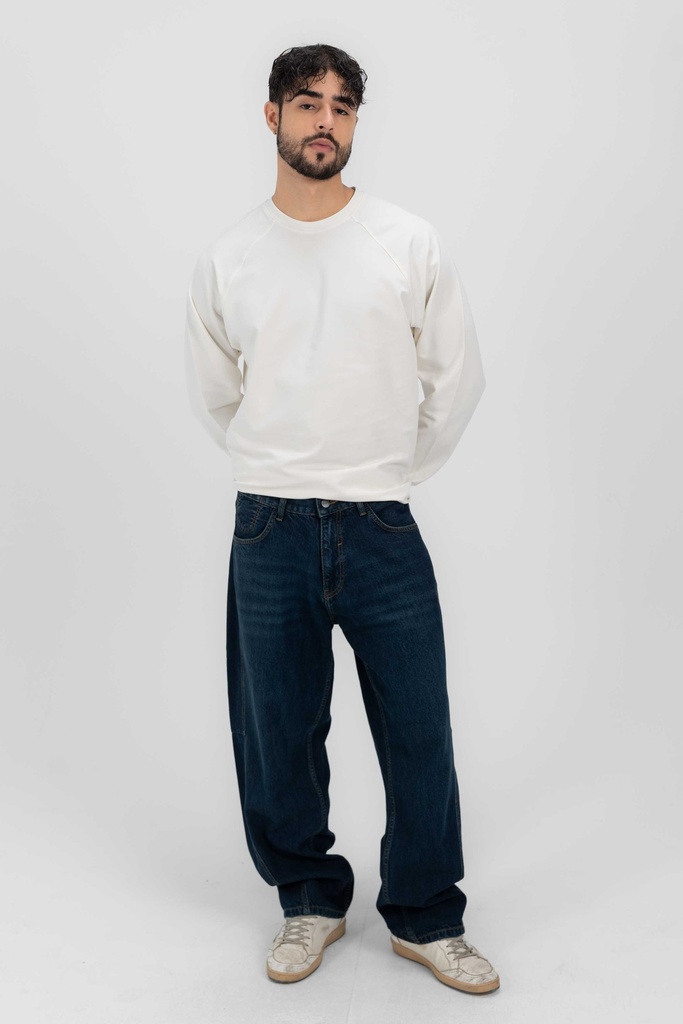 The Anchor Wide Leg Denim Pants 