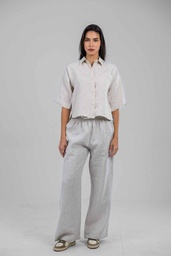 Portofino Half Sleeves Linen Shirt 