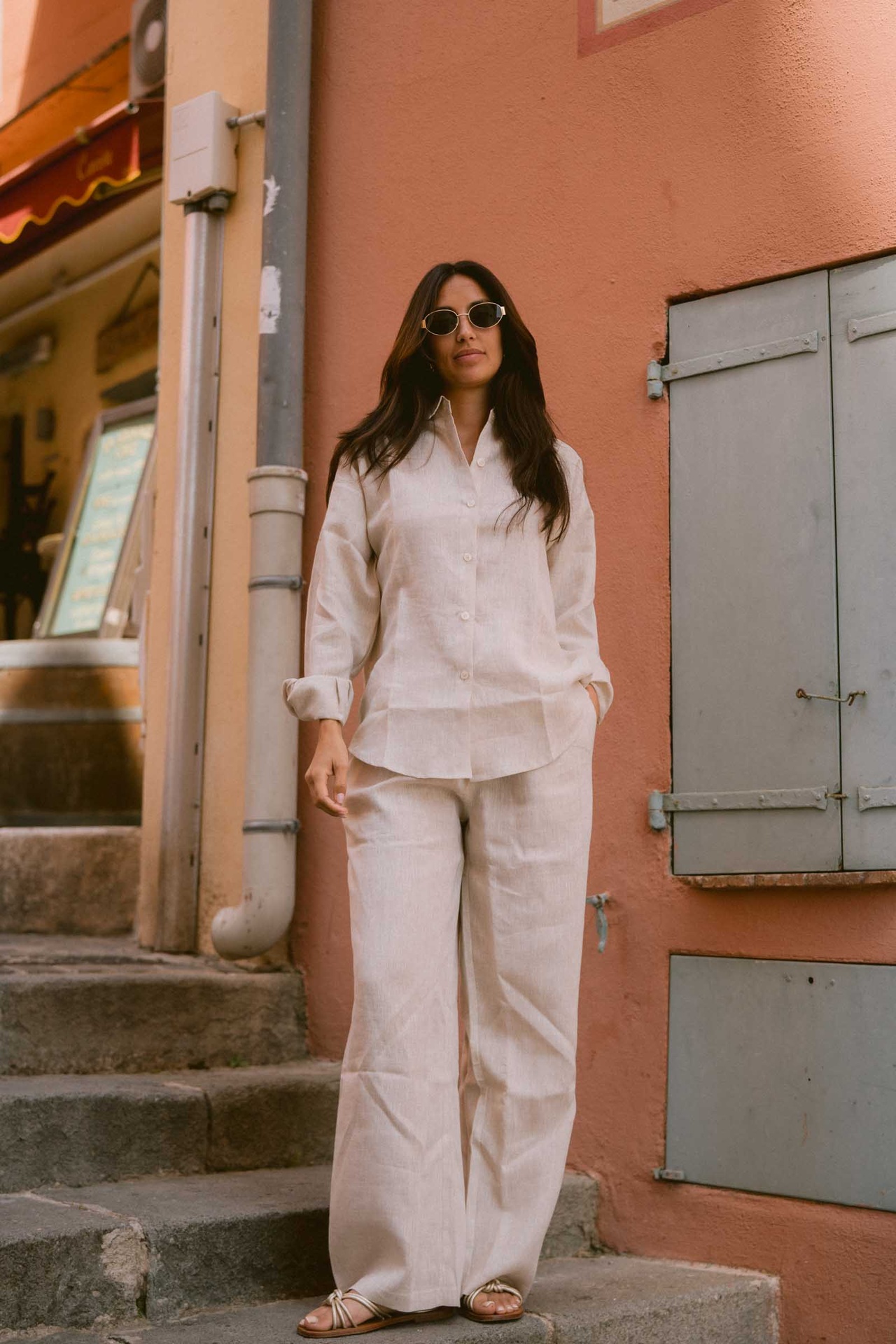 The Ecru Linen Shirt