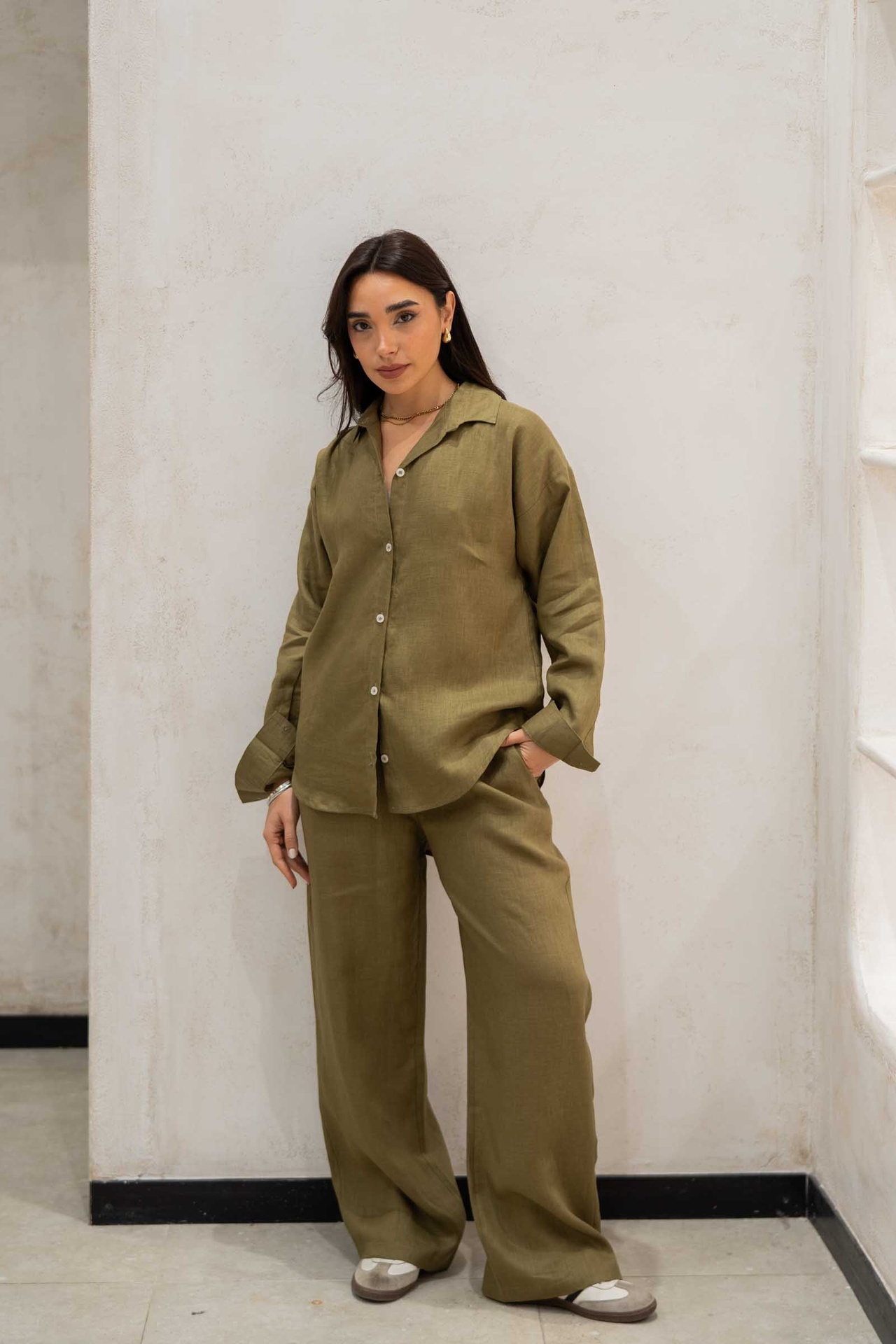 The Ecru Linen Shirt