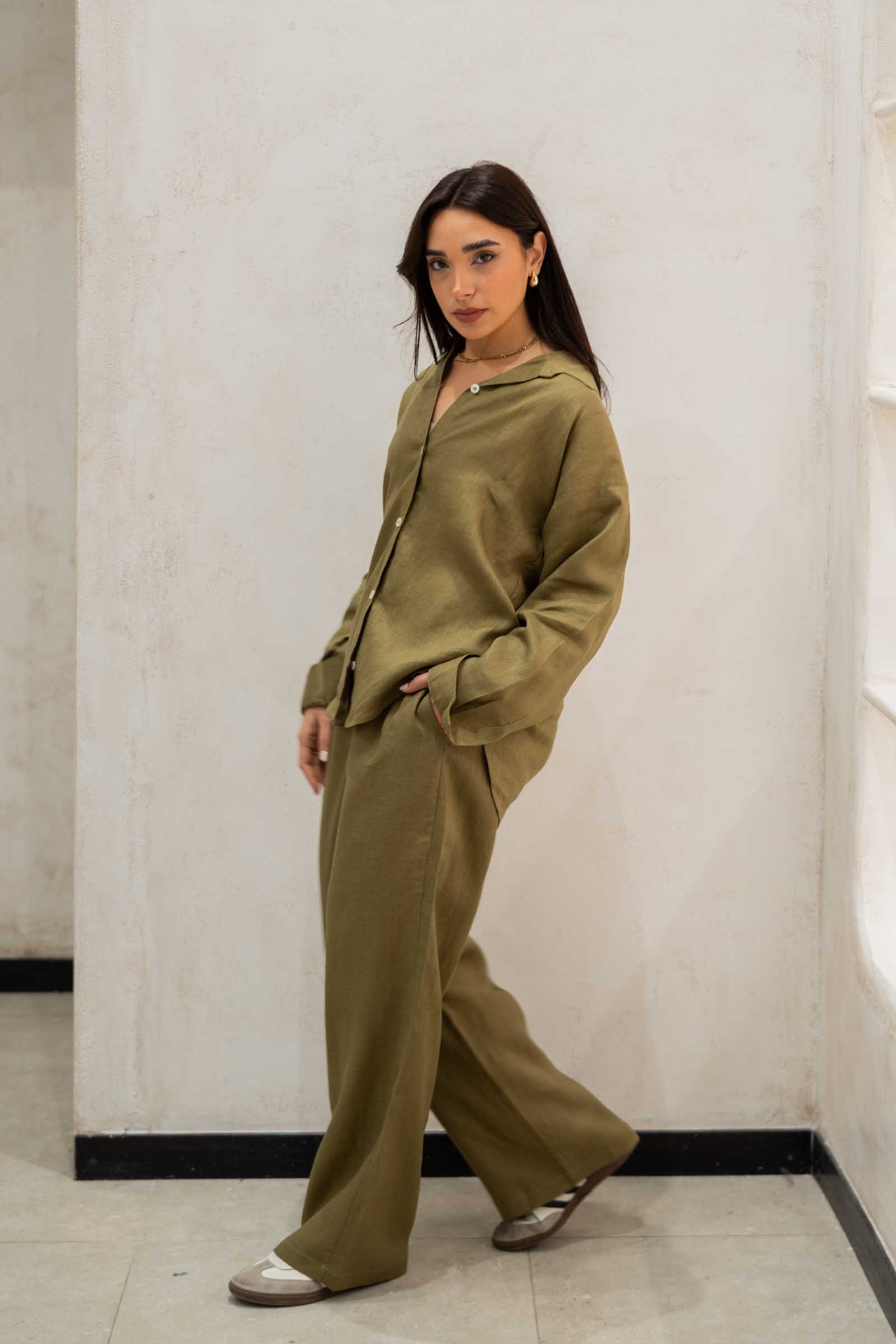 The Ecru Linen Pants