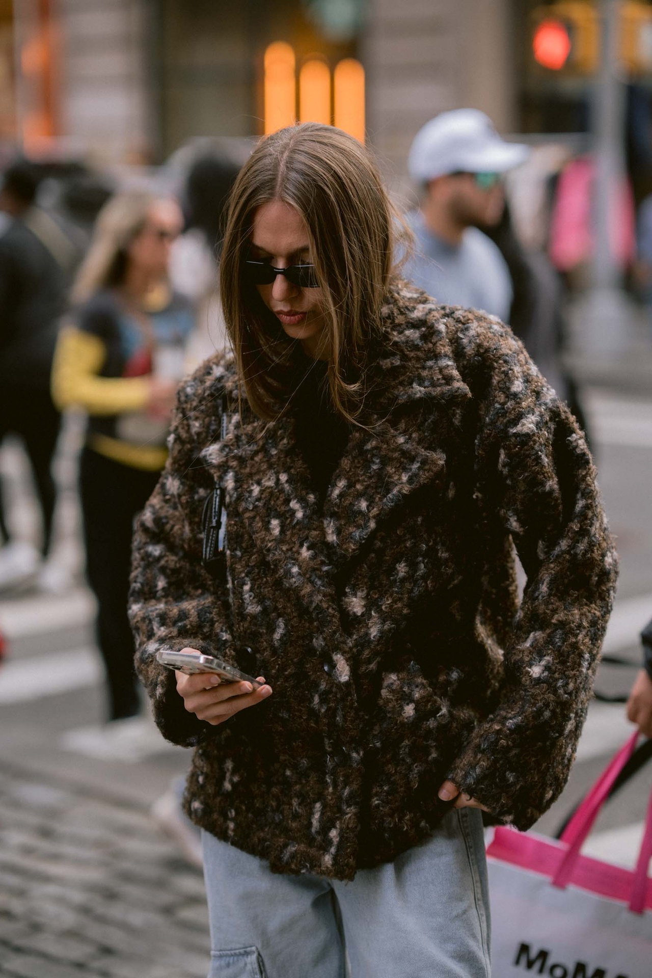 Leopard Print Teddy Jacket