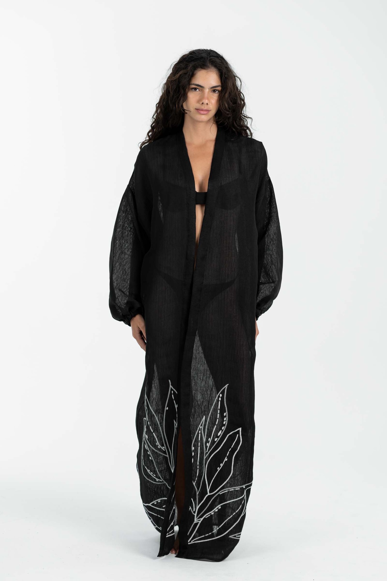 Blossom Embriodery Kimono 