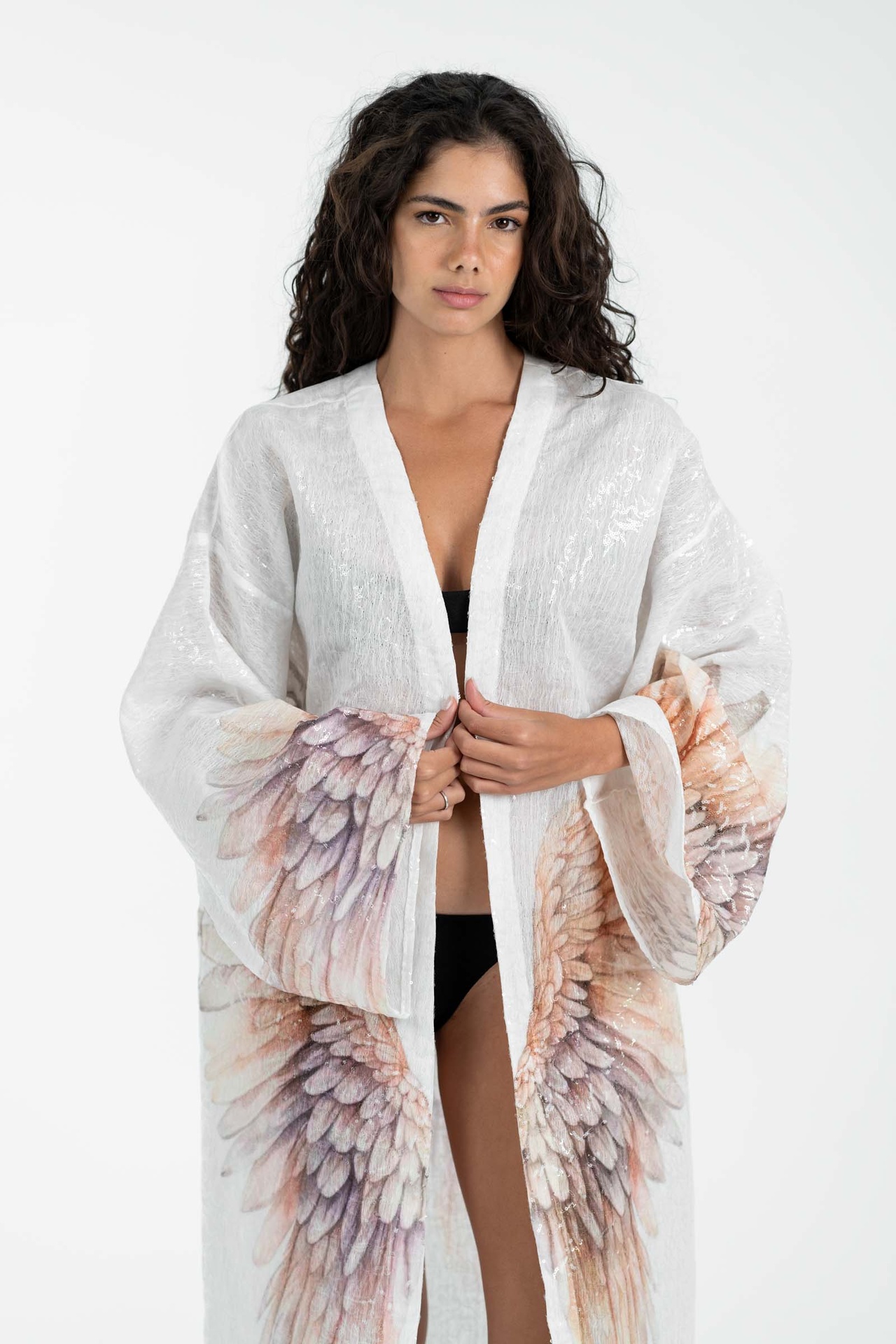 Winged Feather Kimono 