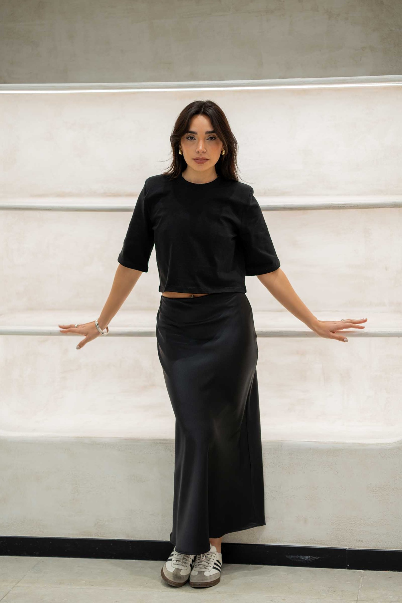 Silken Satin Skirt 