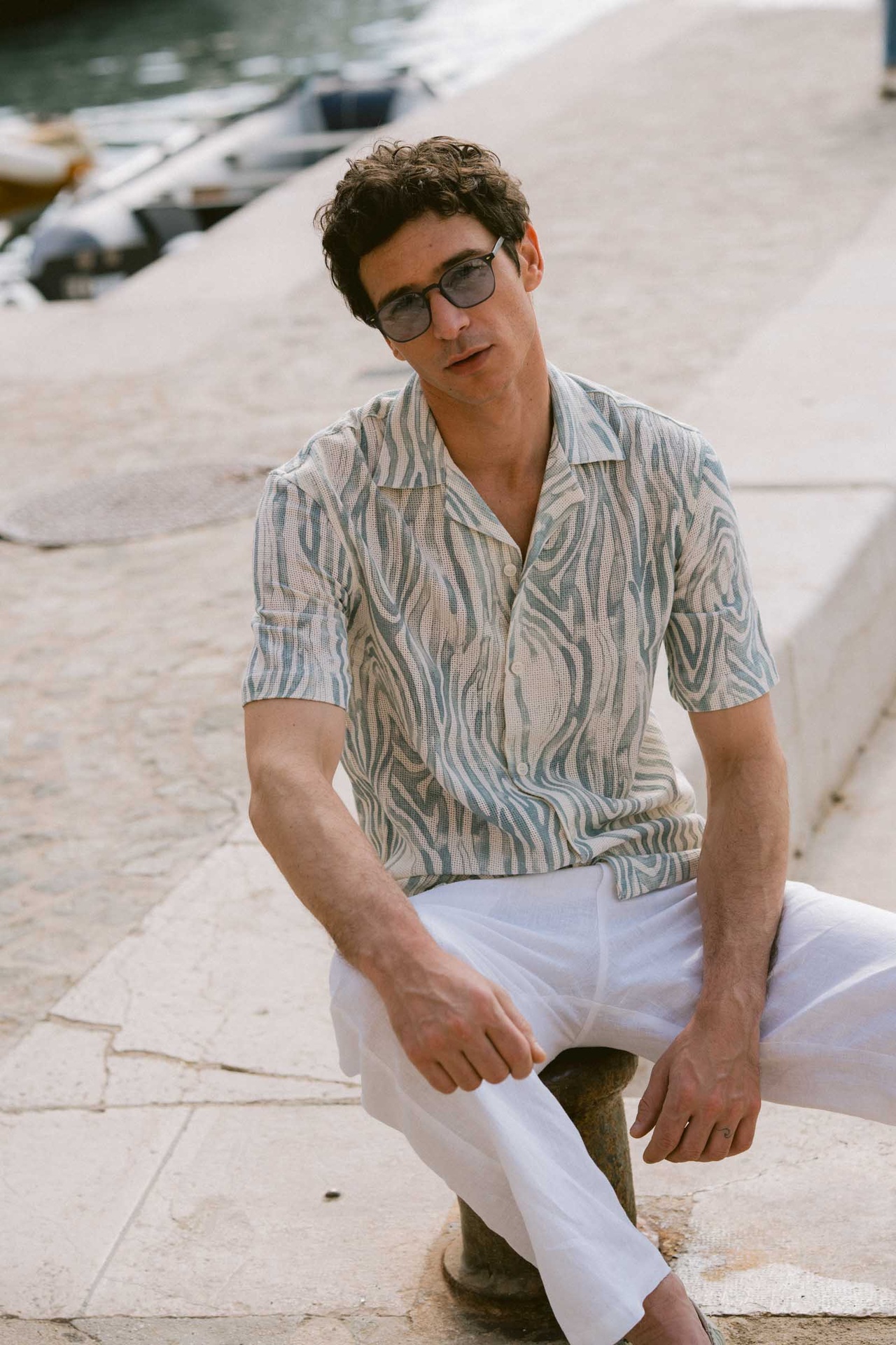 Ocean Waves Men's Shirt