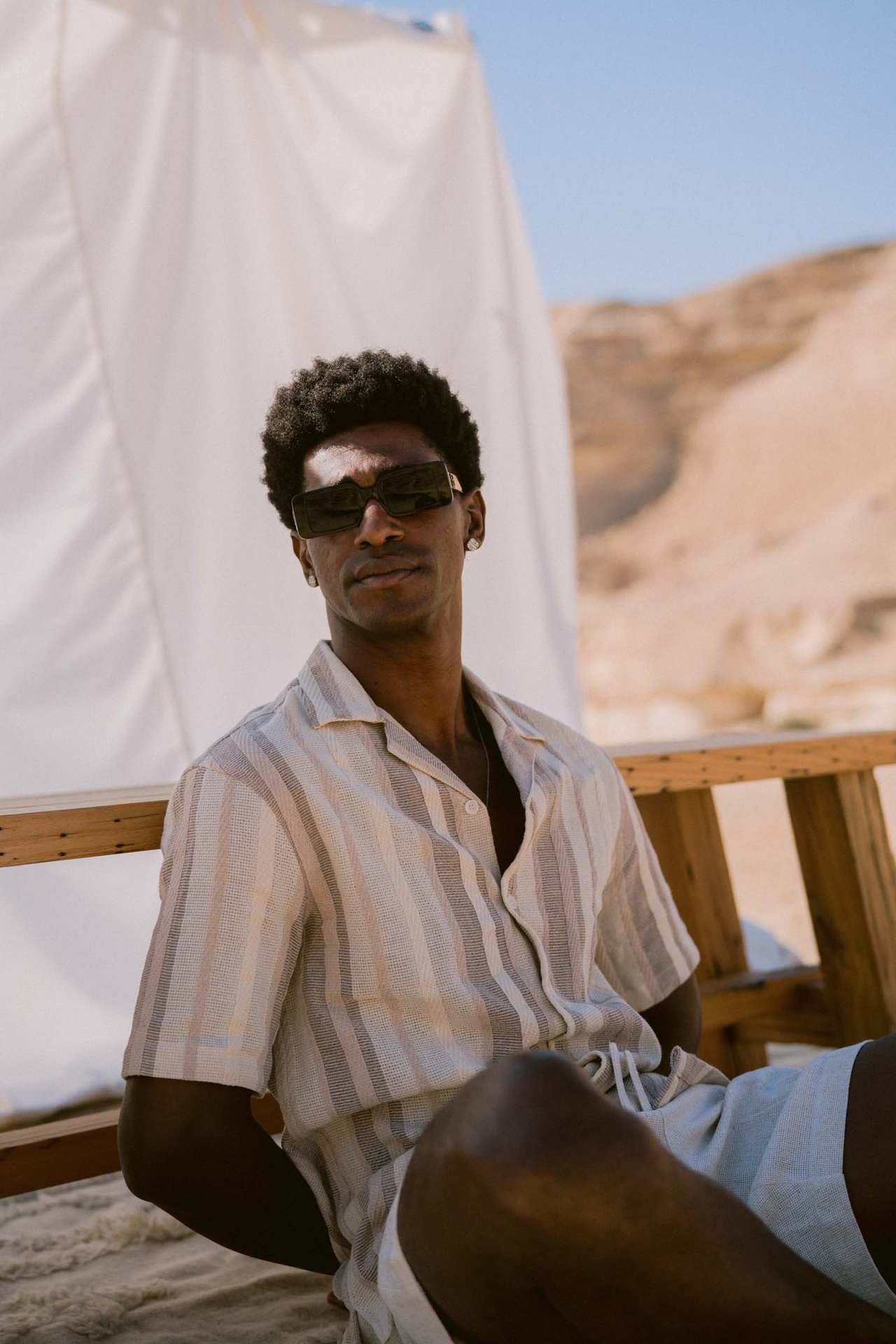 [MS15005] Tulum Striped Shirt