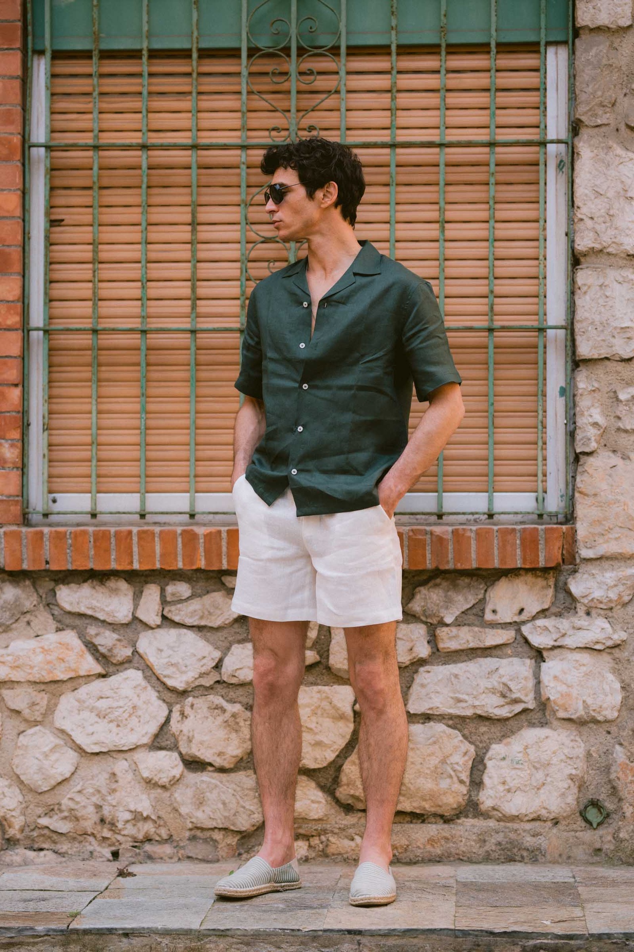 The Coastline Linen Shorts 