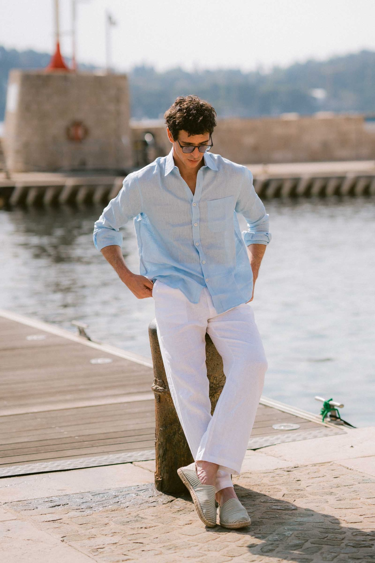 [MS15009] The Coastline Linen Pants