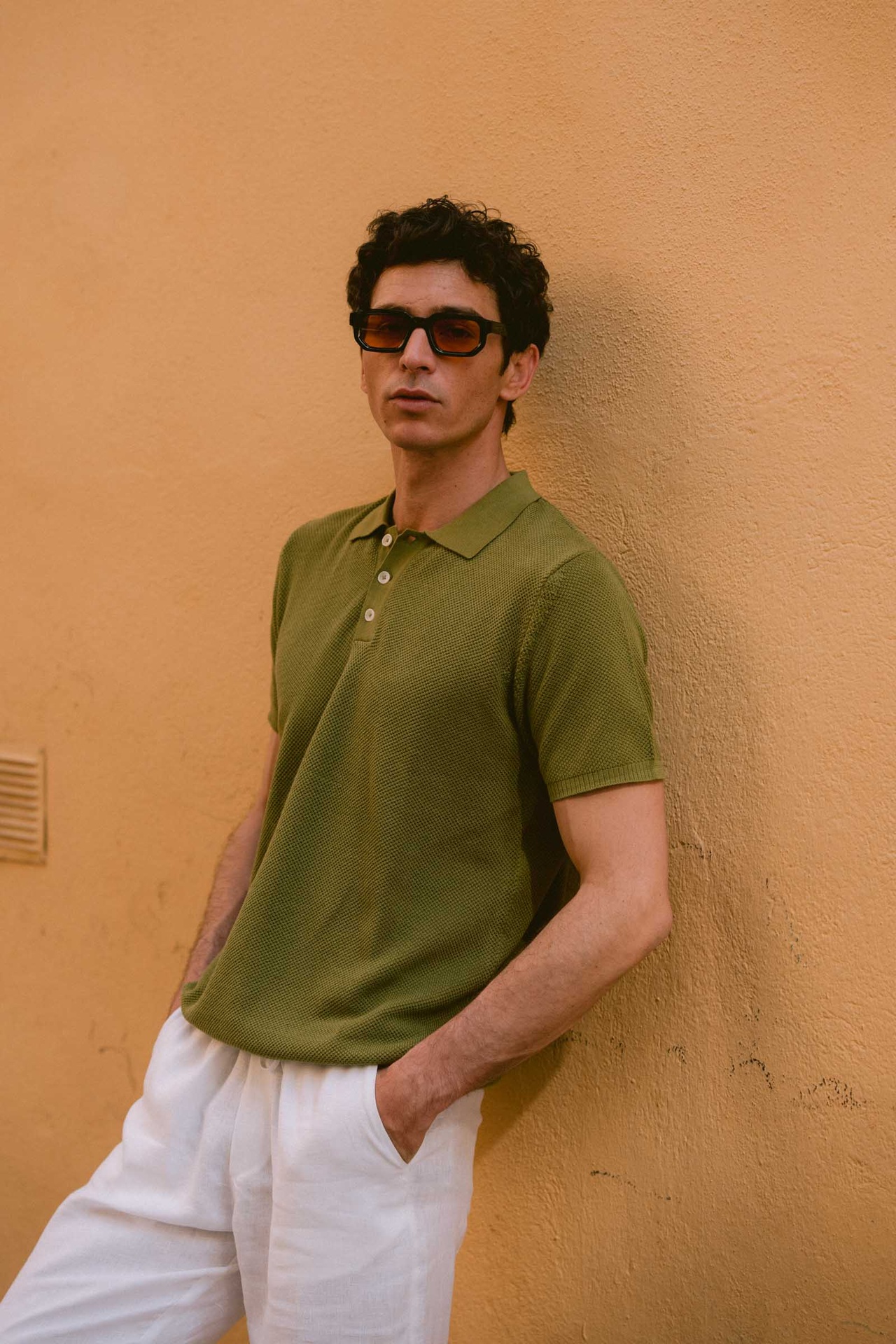 Seafarer Solid Knit Polo