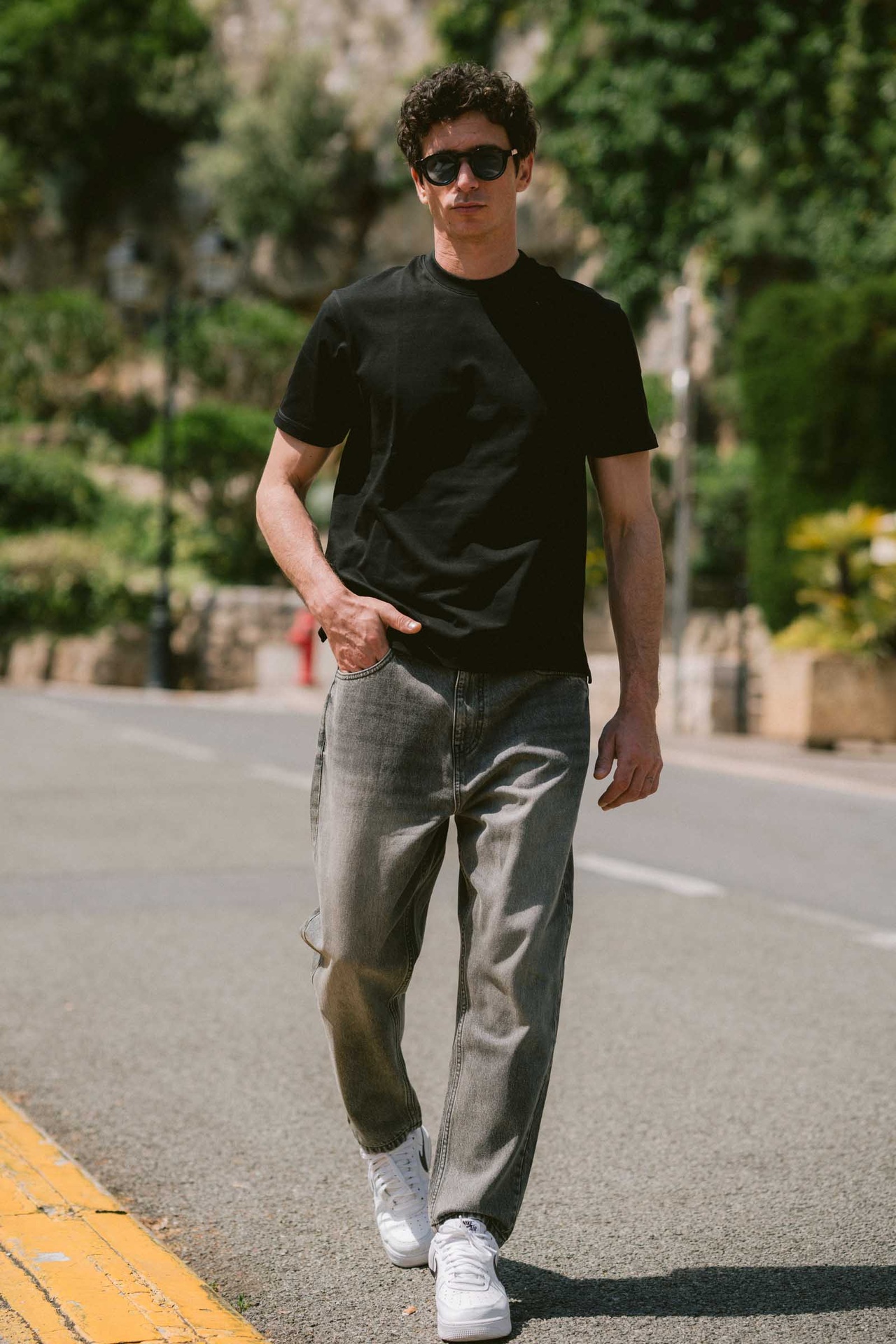 The Carrot Cut Denim Pants