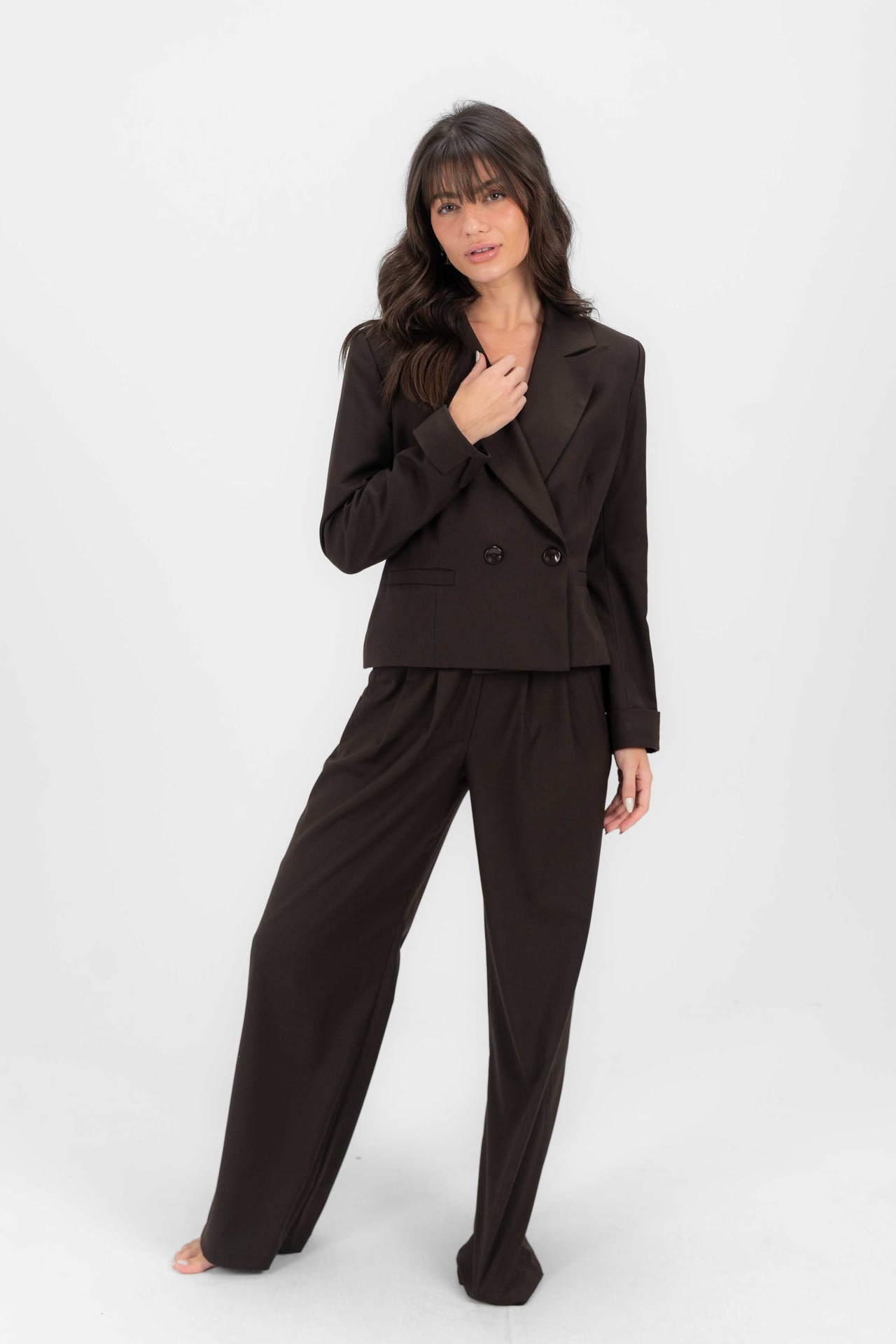The Executive Cropped Blazer 