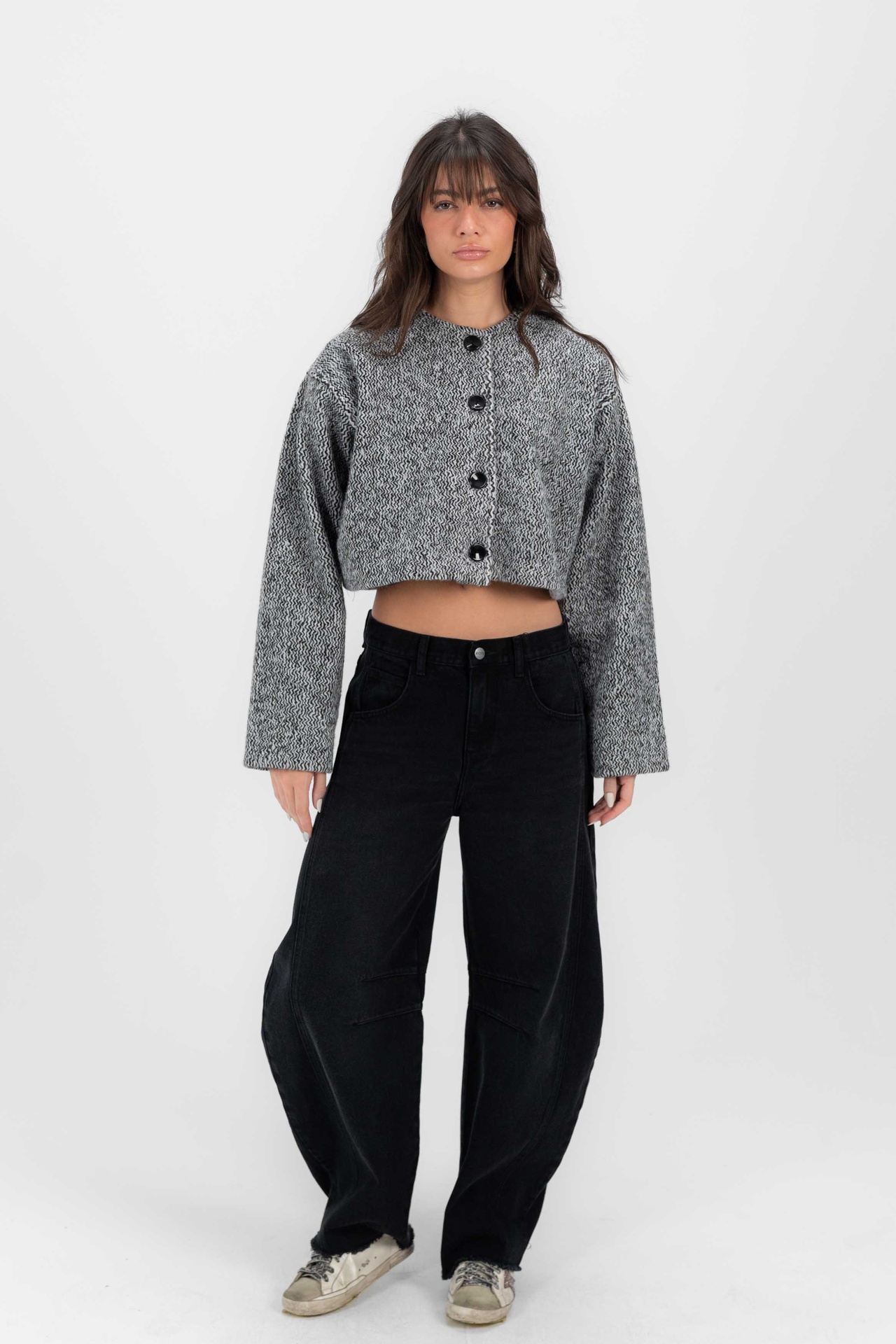 Zig Cropped Jacket 
