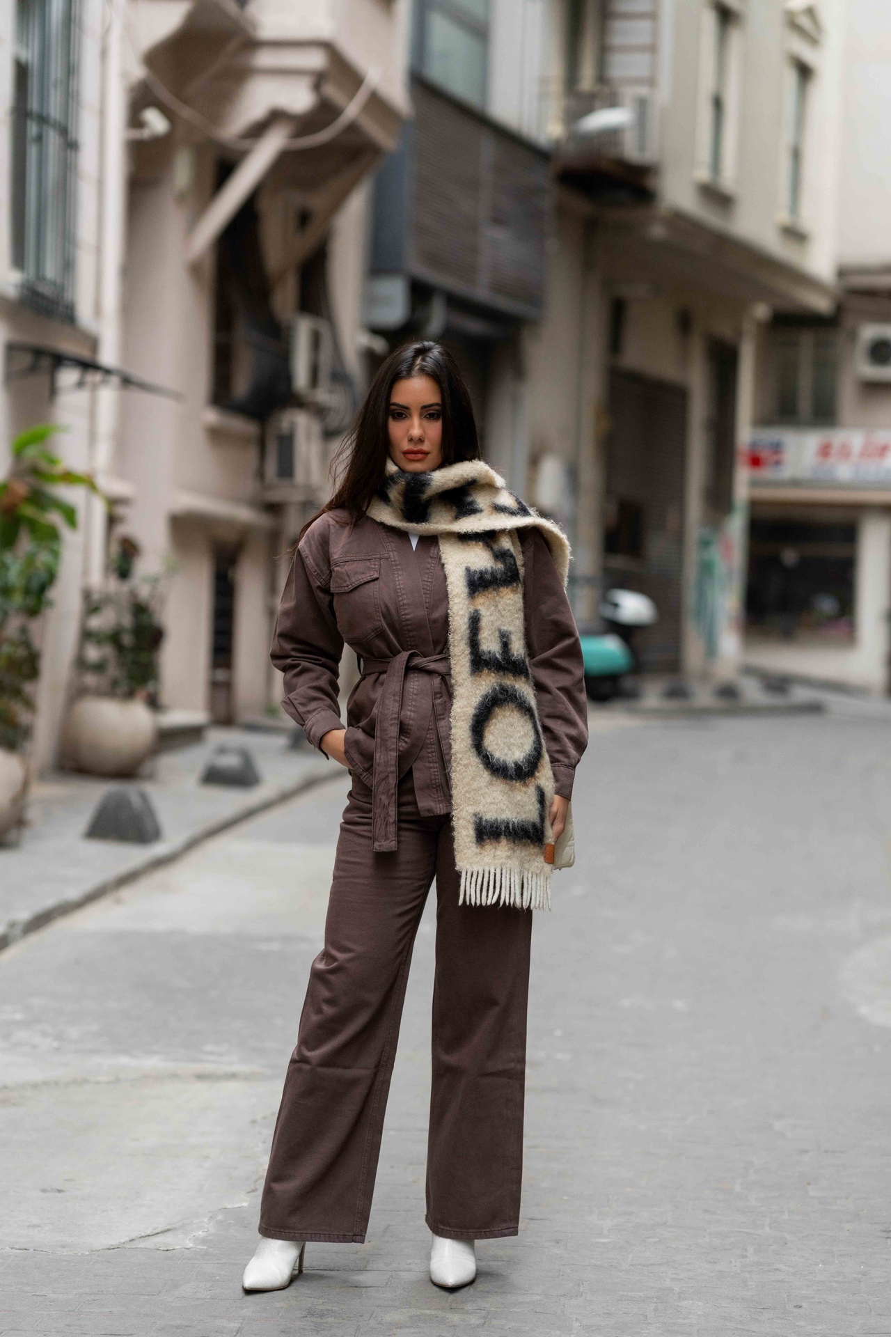 Mocha Muse Denim Pants