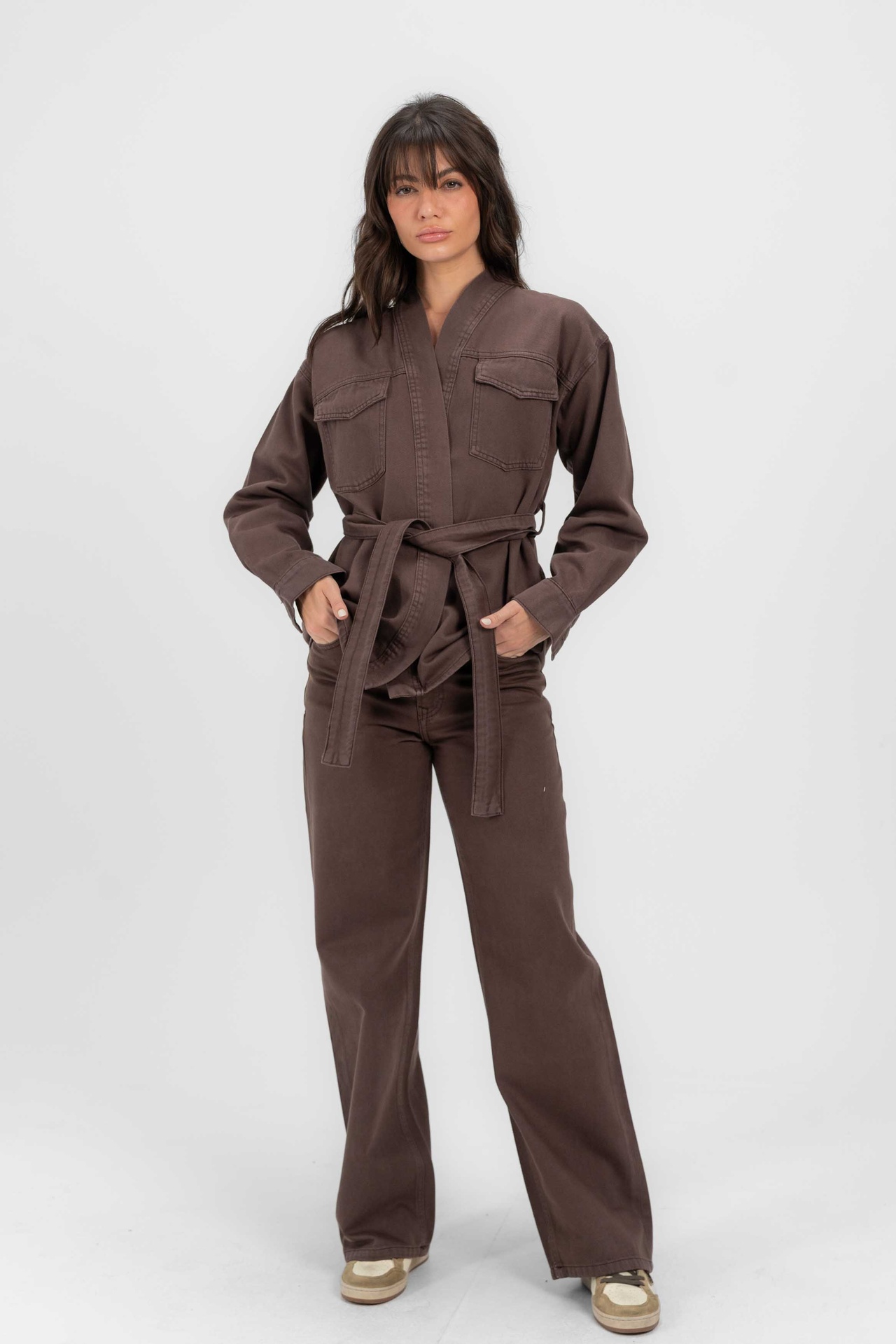 Mocha Muse Denim Kimono