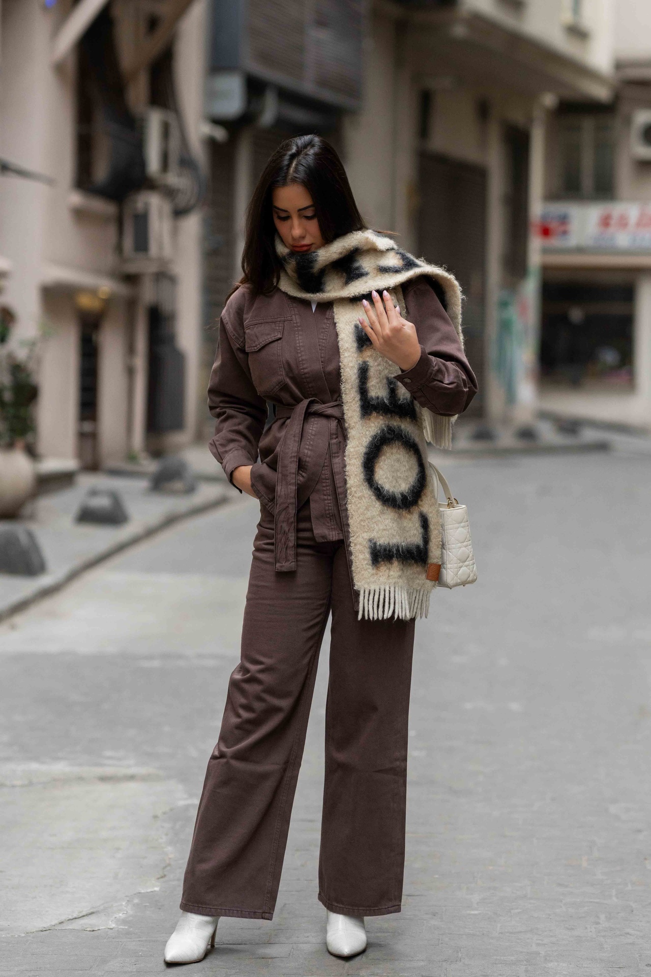 Mocha Muse Denim Kimono