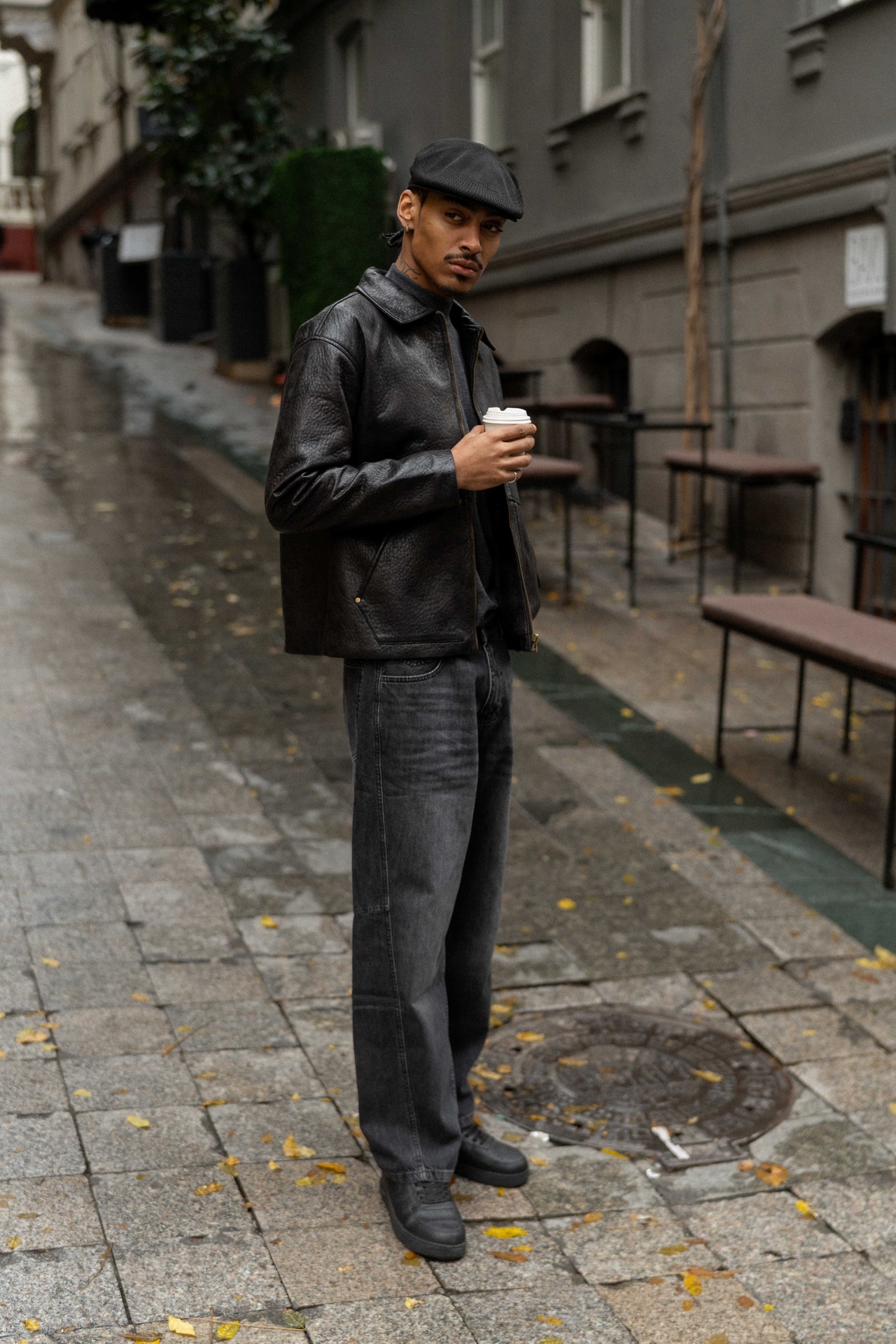 The Anchor Wide Leg Denim Pants 