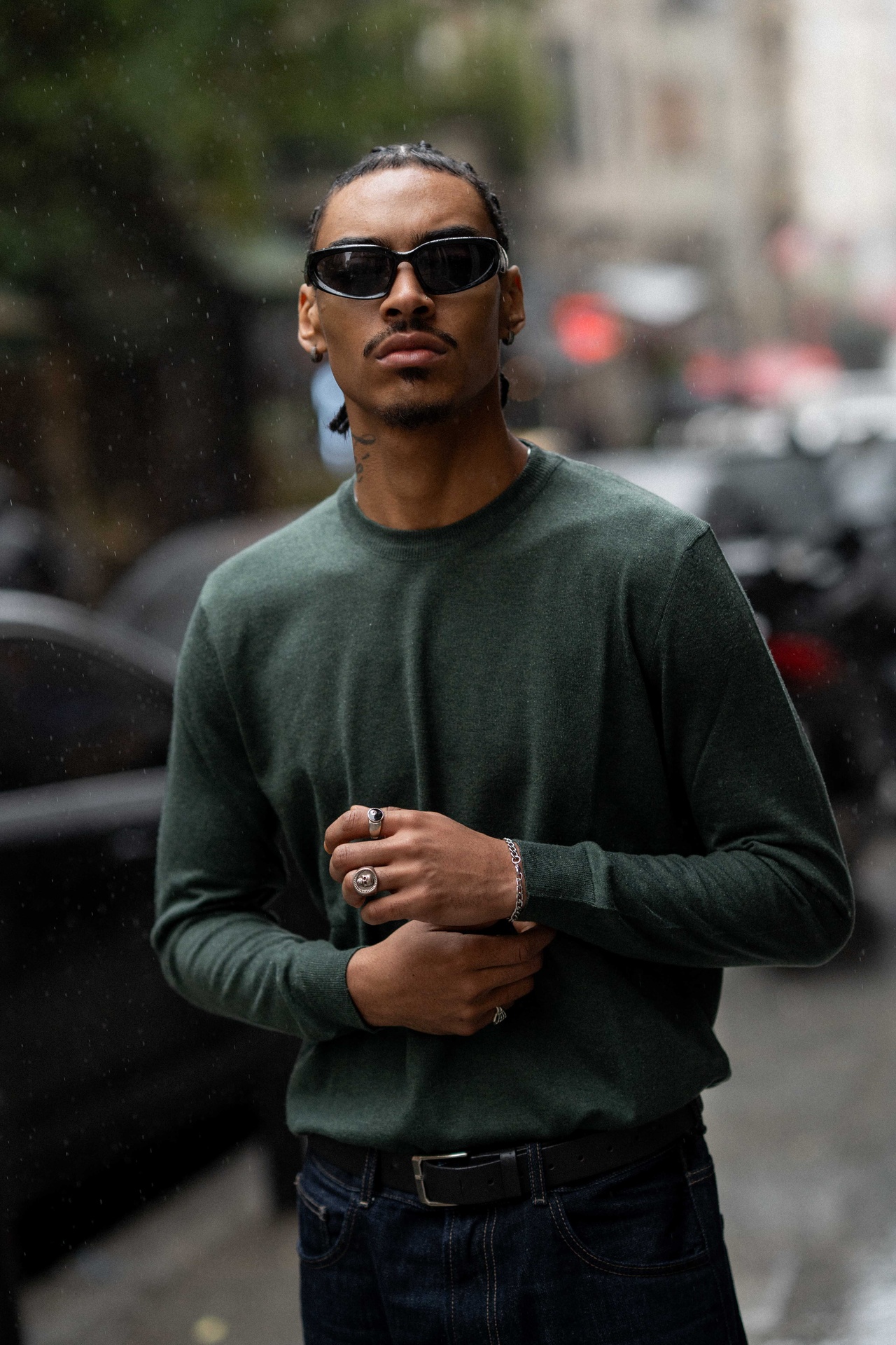 Classic Crew Neck Men Sweater