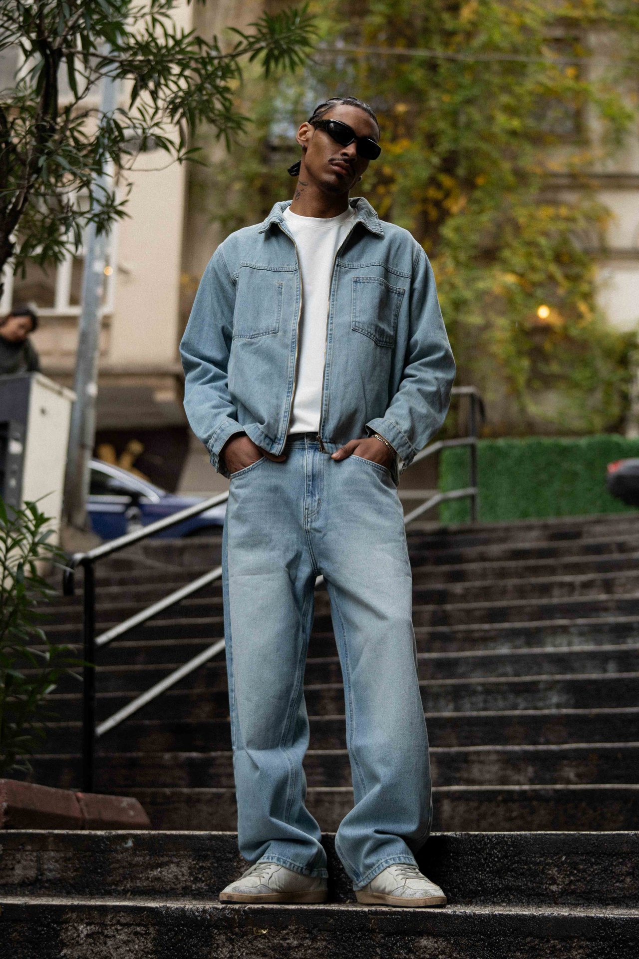 Baggy Denim Pants 
