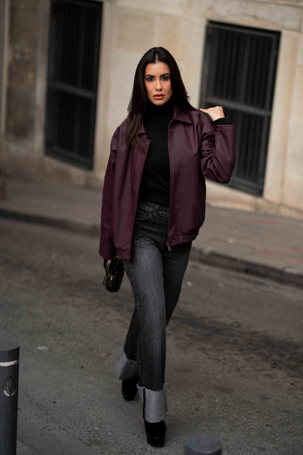 Silhouette Leather Jacket 